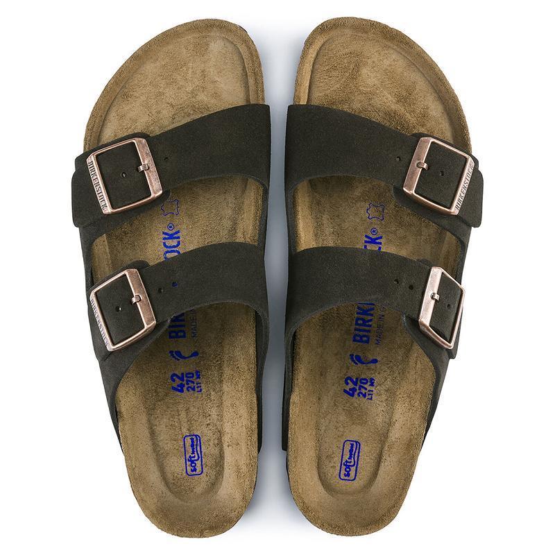 Arizona Birkenstock Soft Footbed Semisove Damske Čierne | SK 27SGL